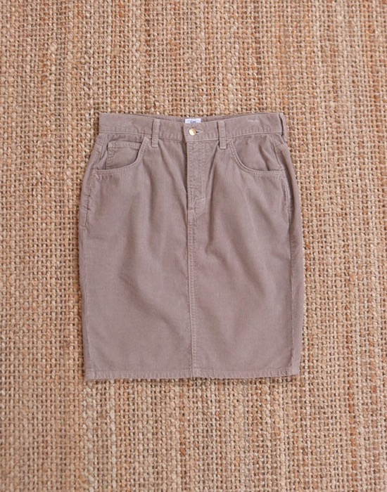 LEE x STUDIO CLIP Corduroy Skirt ( MADE IN JAPAN, L size, 30 inc )