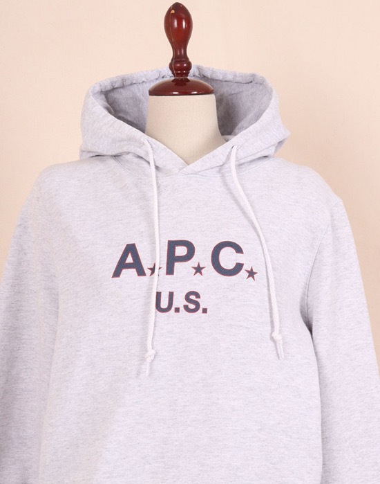 A.P.C US Hoodie  ( MADE IN U.S.A ,S size )