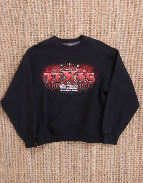Fruit of the room _ Texas Motor Speedway Vintage Sweat Shirt ( L size )