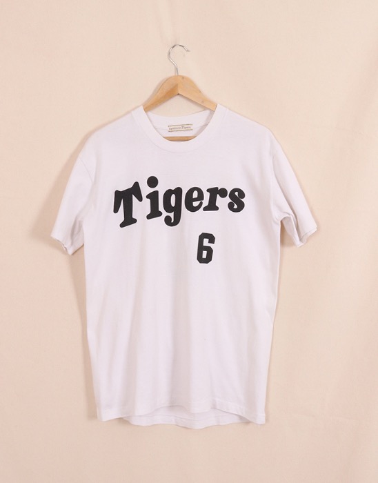 Vintage Hanshin Tigers _ Legend Tomoaki Kanemoto T-Shirt ( Single Stitch , Made in JAPAN, M size )