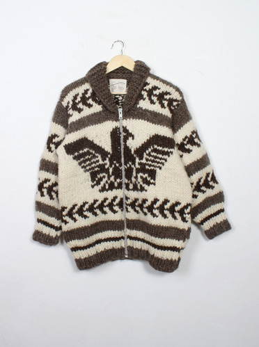 COWICHAN INDIAN KNIT ( Made in CANADA )
