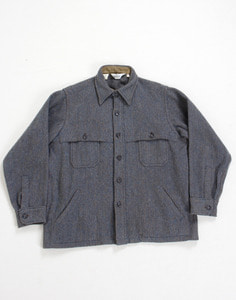 WOOLRICH MACKINAW DOUBLE SHIRT ( Made In U.S.A. , L size )