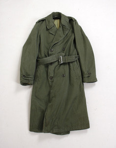 1950&#039;s US Army Officer Over Coat ( MADE IN U.S.A. ,SMALL- LONG SIZE )