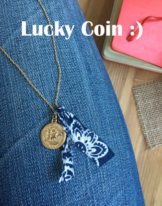 lucky coin ( GOLD, silver )