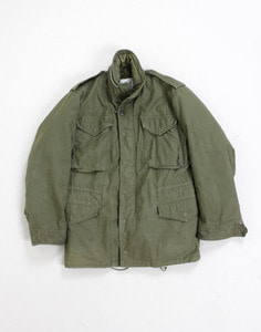 1967&#039;s M65 2rd  Field Jacket .allen overall co.    ( MADE IN U.S.A. , S/R size  , 내피 포함  )