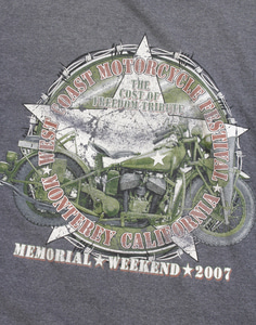 WEST COAT CALI MOTOCYCLE FESTIVAL 07&#039;s ( XXL size )