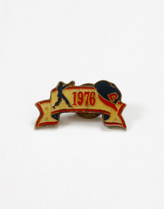 MLB Cleveland Indians baseball Pin Sunoco 1976  ( 3 x 1.5 )