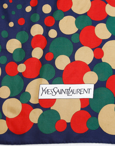 Yves Saint Laurent  Silk Scarf ( 78 x 78 )