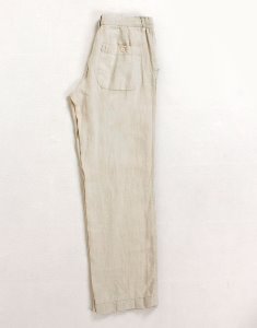 MUJI LINEN WIDE PANTS ( S size )