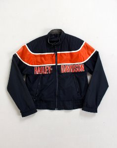 90&#039;s Harley - Davidson  Racing Jacket ( Made in U.S.A.  , M size )