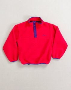 90&#039;s L.L.Bean KIDS Fleece Pullover ( Made in U.S.A. M size )