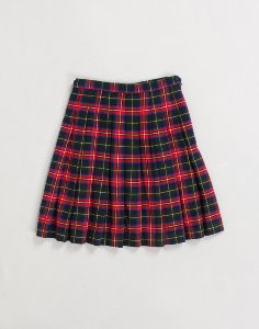 Ralph Lauren check skirt ( KIDS 140 size )