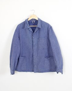 70&#039;s vintage french workwear jacket ( made in France , 100 size )
