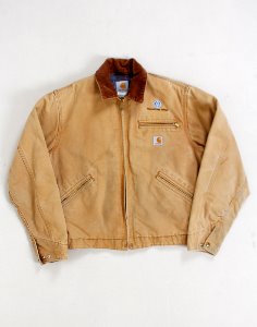 90&#039;s Carhartt  Detroite Jacket  ( MADE IN U.S.A.  40r size  )