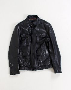 series vintage classico leather jacket  ( M size )