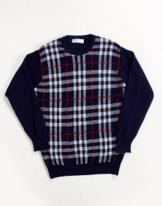90&#039;s Burberrys Pure Lambswool Sweater ( Made in Scotland , S size )