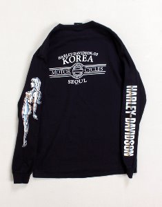2012 Harley Davidson KOREA SEOUL Long Sleeve Shirt