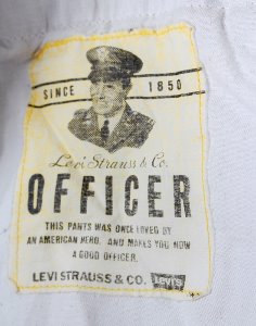 Levi&#039;s OFFICER PANTS ( MADE IN JAPAN , 31 inc )
