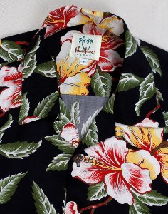 90&#039;s Pam Hana Rayon Shirt  ( Made in Hawaii , S size )