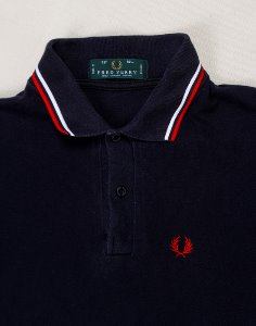 90&#039;s Fred Perry Sport Pique Shirt ( Made in ENGLAND , 38 size )