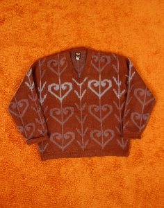 70&#039;s Mcgregor Midnite Sun Collection Mohair mix Knit  ( L size )