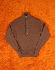 80&#039;s U.S.ARMY 100% Wool Sweater  ( Dead Stock  , MADE IN U.S.A. 38~40 size  )