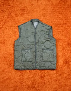 M65 Liner Remake Vest  ( Made in U.S.A. , L size )