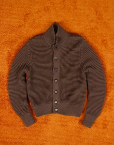 CRUCIANI KNIT CARDIGAN ( MADE IN ITALY, M size )
