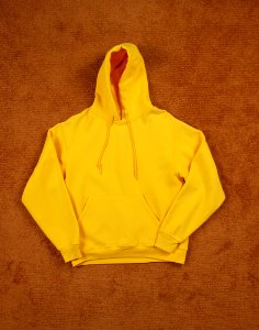RUSSELL CORP., JERZEES 50/50 Fabric HOODIE ( NUBLEND , M size )