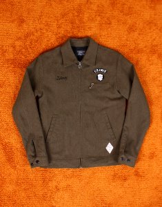 THE CRIMIE MEN WORK JACKET ( MADE IN JAPAN , M SIZE )