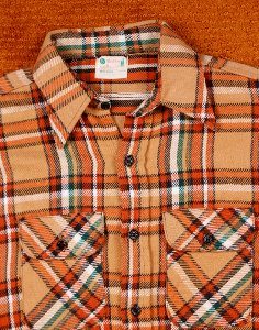 1960&#039;s FIVE BROTHER FLANNEL SHIRT ( MADE IN U.S.A. )
