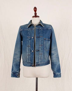 GREEN Selvedge Denim Jacket ( MADE IN JAPAN, XS size )
