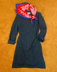 HANAE MORI Dress ( MADE IN JAPAN, M size )