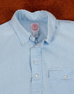 J.PRESS BUTTON SHIRT ( MADE IN U.S.A. , S size )