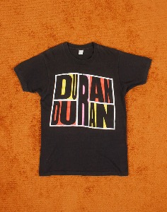 Duran Duran 1988&#039;s  &#039;ABSTRACT IDEALIST ROMANTIC&#039; ORIGINAL VINTAGE T-SHIRT ( Made in U.S.A. )