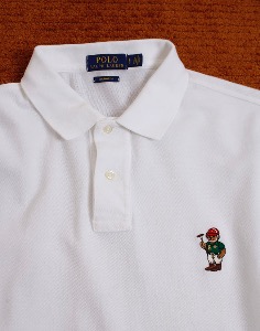 Polo Ralph Lauren Polo Bear Pique Shirt ( L size )