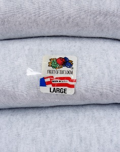 90&#039;s FRUIT OF THE LOOM 50/50 HOODIE ( MADE IN U.S.A. , L size )