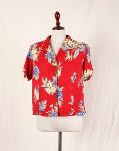 CARIBBEAN JOE Hawaiian Shirts ( RAYON 100% M size )