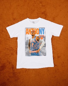 Majestic New York Knicks Carmelo Anthony ( L size )