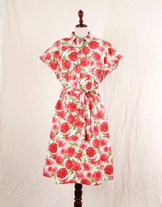 TALBOTS Floral Dress ( M size )