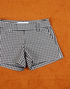 Spick and Span Check Shorts ( MADE IN JAPAN, S size )