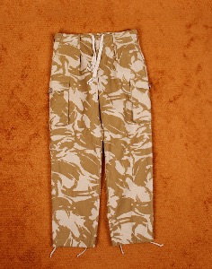 British Military Desert DPM FR Tropical Combat Trousers ( 113.5 / 96 , Made in ENGLAND )