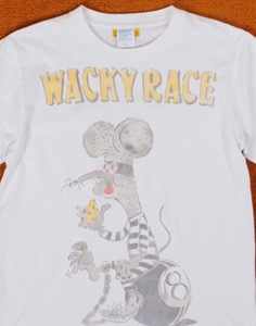 WACKY RACE T-SHIRT ( S size )