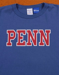 CHAMPION &#039;PENN&#039; T1011 HEAVY WEIGHT JERSEY T-SHIRT ( MADE IN U.S.A, S size )
