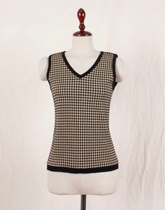 SONIA SONIA RYKIEL knit vest ( MADE IN JAPAN, S size )