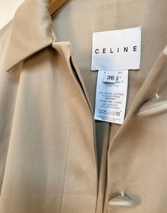 vintage CELINE cotton jacket ( MADE IN FRANCE, S size )