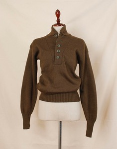 80&#039;s U.S.ARMY Wool Sweater  ( MADE IN U.S.A. WOMEN 38~40 size )