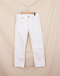 Levi&#039;s 505-0106  White Pants ( Made in JAPAN , 34 inc )