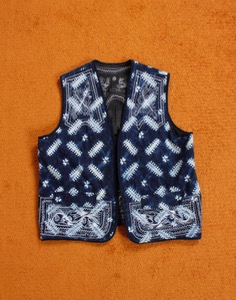 Hand Made Tie-Dye Vest ( 95 size )