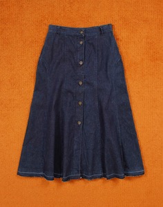 MaxMara _ WEEKEND LINE Denim Skirt ( MADE IN ITALY, 27 inc )